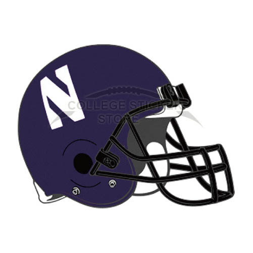 Personal Northwestern Wildcats Iron-on Transfers (Wall Stickers)NO.5707